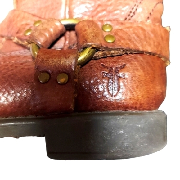 FRYE Youth size 9 leather boots children's unisex - Picture 7 of 16